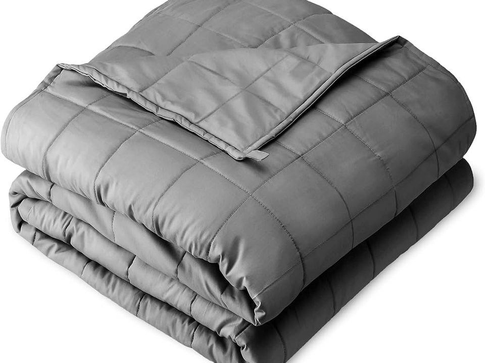 Bare Home Weighted Blanket 100% Cotton